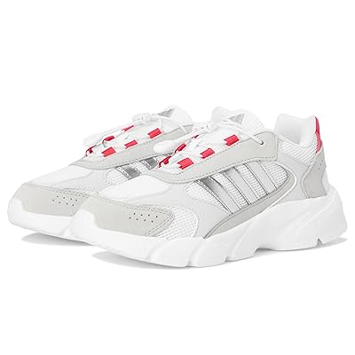 adidas Kids CrazyChaos 2000 Sportswear Shoes (Little Kid) Kids Shoes Dash Grey/Silver Metallic/Pure Ruby