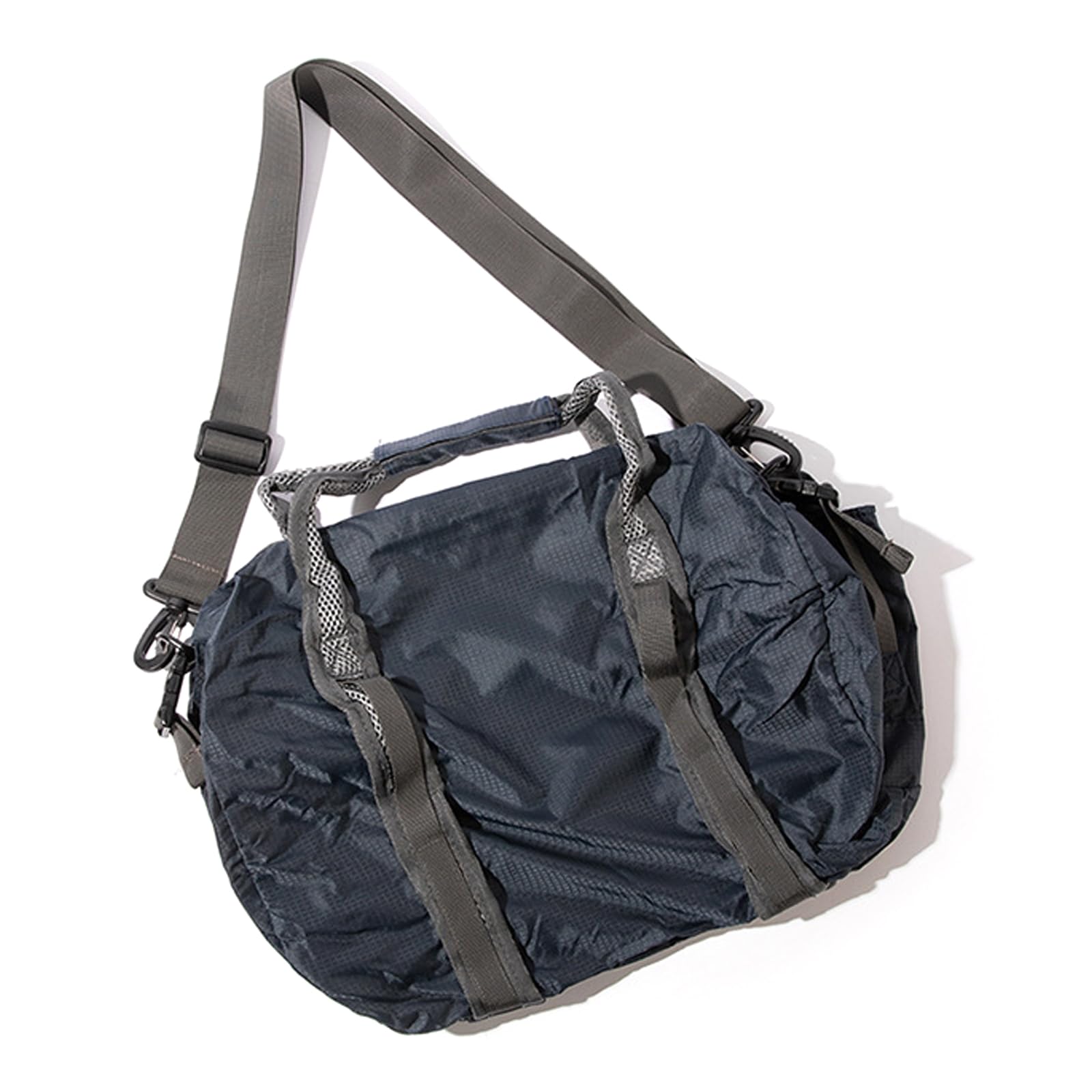 Borsa da viaggio pieghevole con tracolla regolabile, borsone leggero per palestra, spostamenti e viaggi Borsa da viaggio pieghevole Borsone ripiegabile tracolla leggera regolabile da