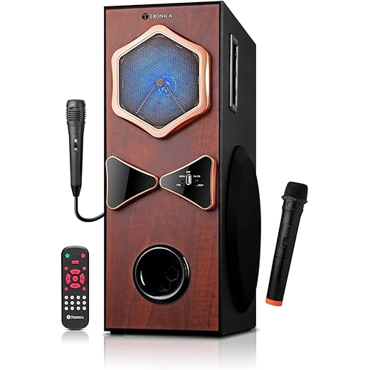 TRONICA RIDHAM 4 The Bluetooth Speaker 80W Home Theater DJ S