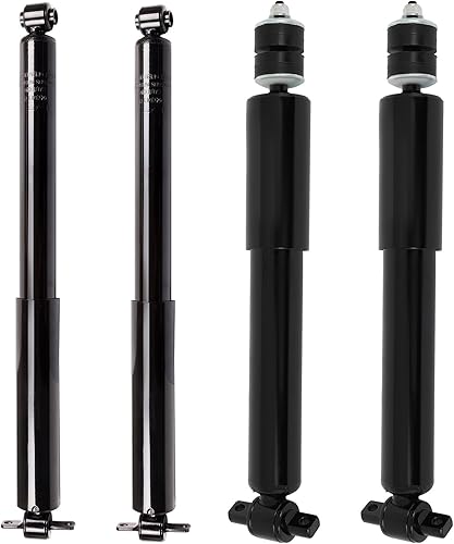 SCITOO - Amortiguador delantero trasero para Chevy se adapta a 2003-2015 para Chevy Express 2500,2003-2015 para Chevy Express 3500,2003-2015 para