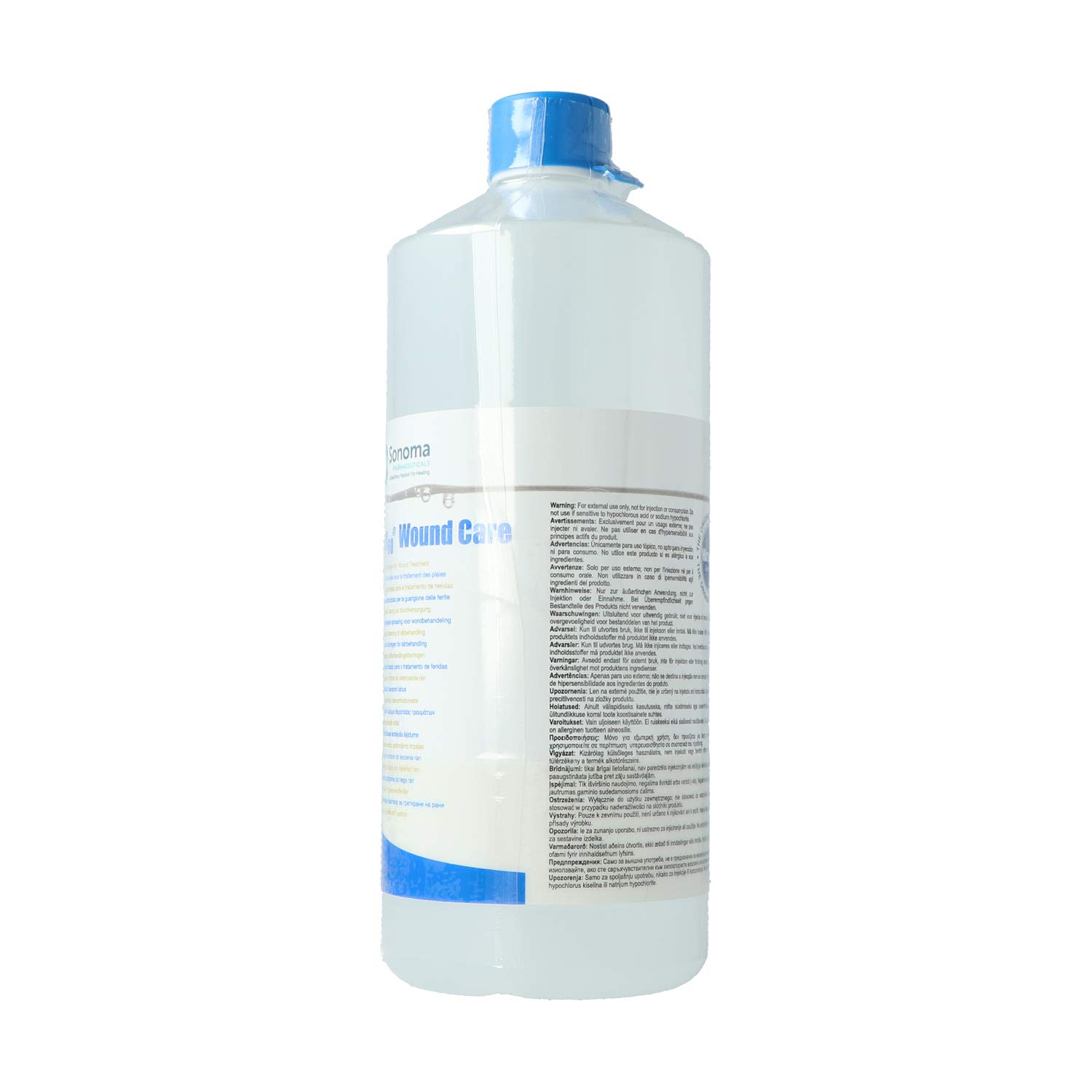 Microdacyn 60 Woundcare 990ml I Elektrolysierte Lösung Zur Wundversorgung I Wundbehandlungsflüssigkeit I Auch Für Verbrennungen 1. Und 2. Grades