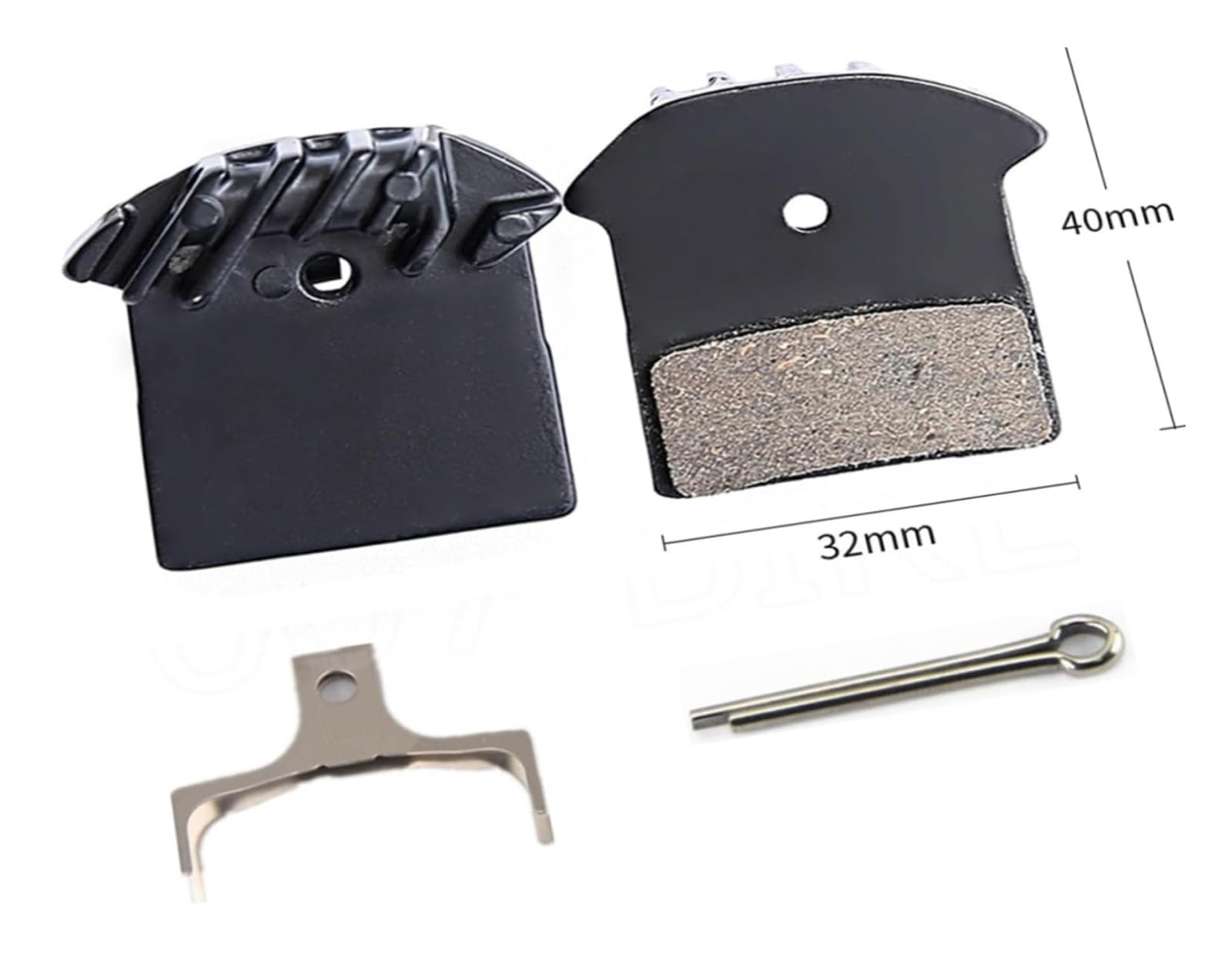 For Shimano for DEORE XT M785 M675 SLX J02A J03A Ice Tech pastillas de freno de disco pastillas de freno de bicicleta de cerámica MTB pastillas de freno de bicicleta(4pairs)