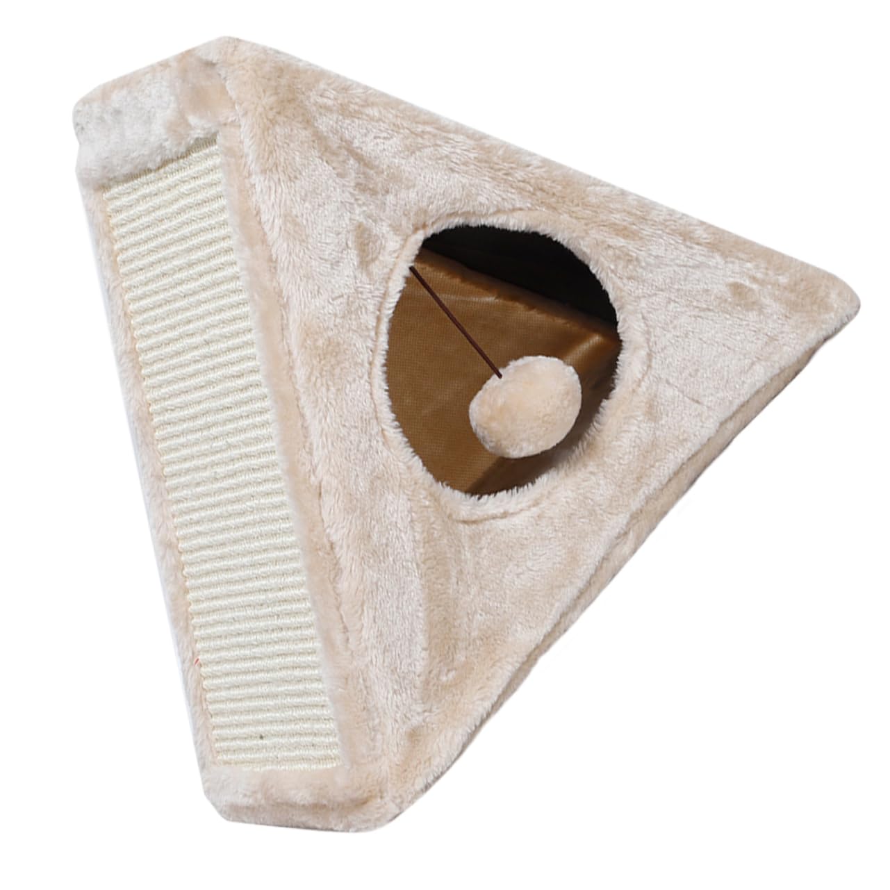Tente triangulaire pour chat nid créatif et pliable