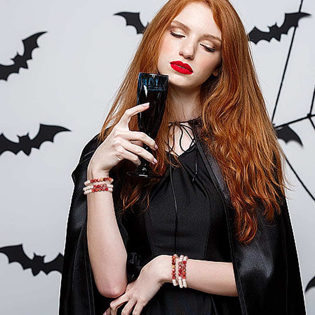 Costumes Halloween Collier Halloween Vampire Blood Choker