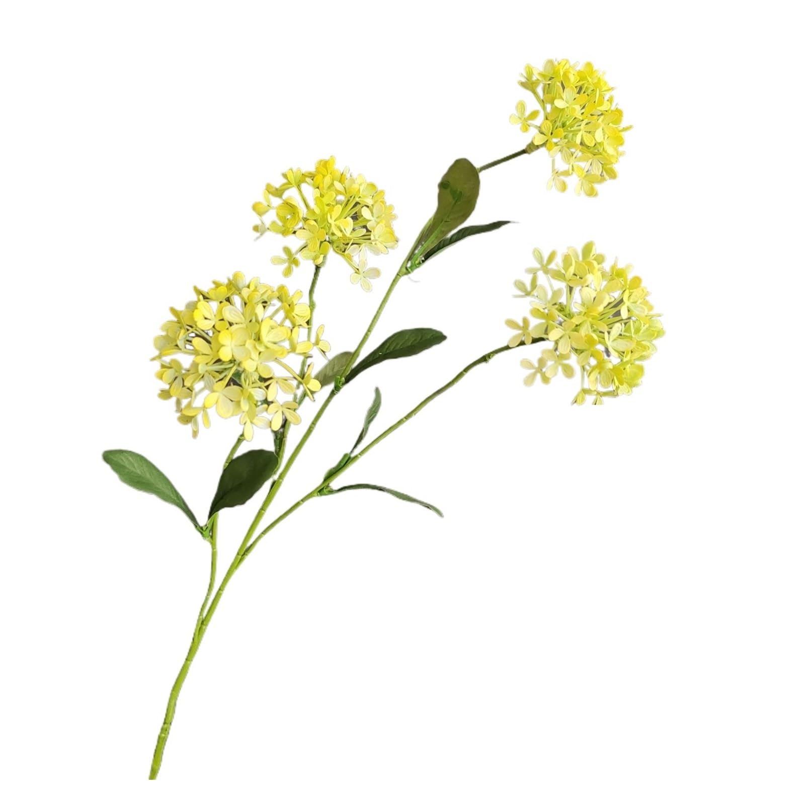 Casetlong 6Pcs Faux Flowers For Home Room Decor Wedding Background Flower Arrangement Party Floral Artificial(Yellow)