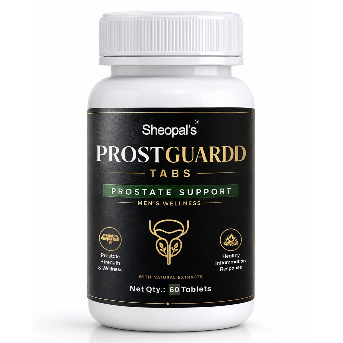 Sheopals Prostguardd Support Tablets for Men | Ayurvedic Urinary Wellness Supplement with Shilajit, Punarnava, Gokshura & Varuna | Men’s Health Support | 60 Tabs-image-19