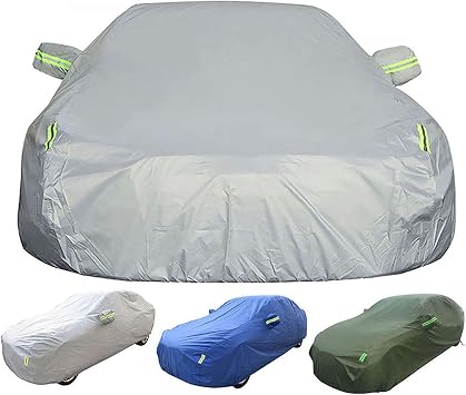 Car Cover, Car Body Cover, Toyota Fan Cargo Fun Cargo, Windproof Car Cover, Waterproof, Dustproof, Sunscreen, Snowproof, Scratchproof, Radiation, Yellow Sand Protection, 2, X