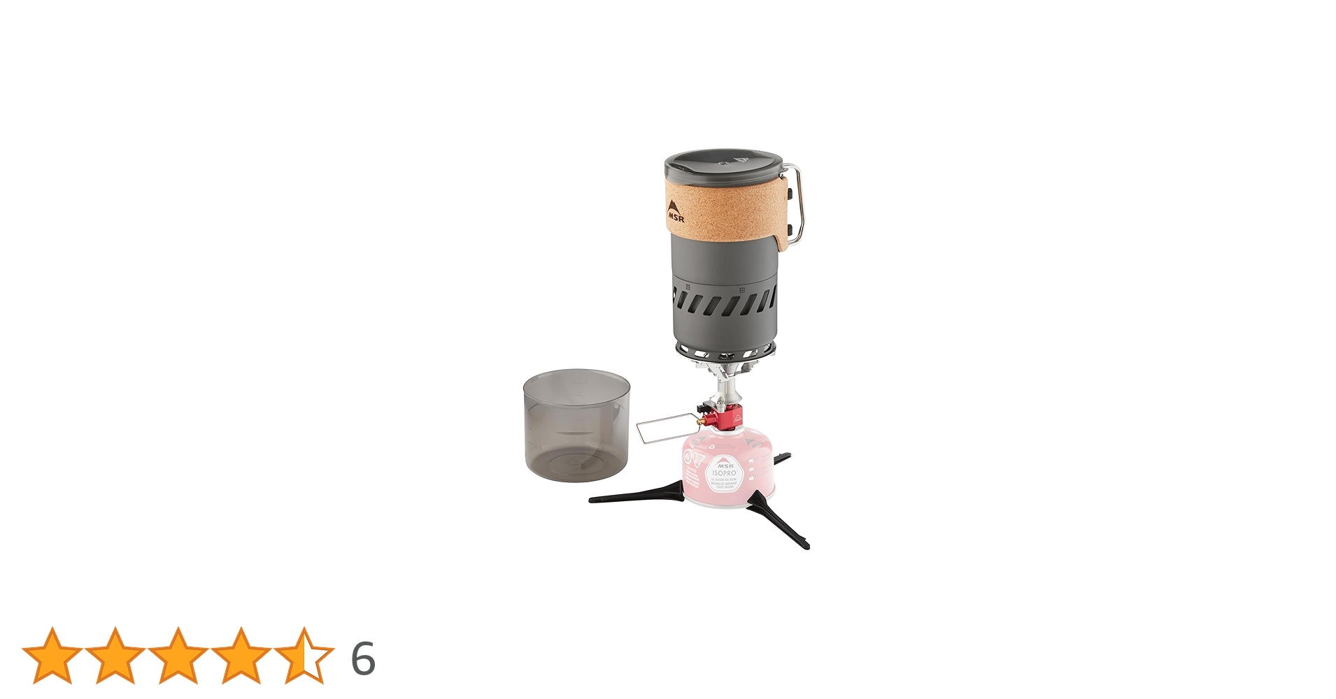 Amazon | MSRスイッチ軽量バックパッキングとキャンプストーブシステム