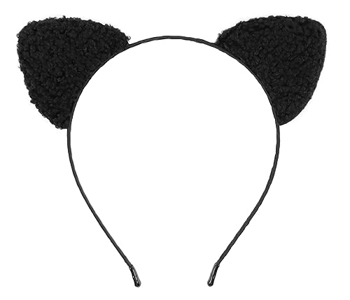 Miniatura 1 de Bonnie Z. Leonardo Diadema acolchada con orejas de gato con orejas de gato, color negro