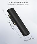 Adaptateur de charge de surface, PD jusqu'à 45W (15V/3A) Chargement rapide, USB C Connecteur magnétique femelle à surface pour Microsoft Surface Pro 9/8/7/6/5/4, Ordinateur portable 3/2/1, Livre, Aller
