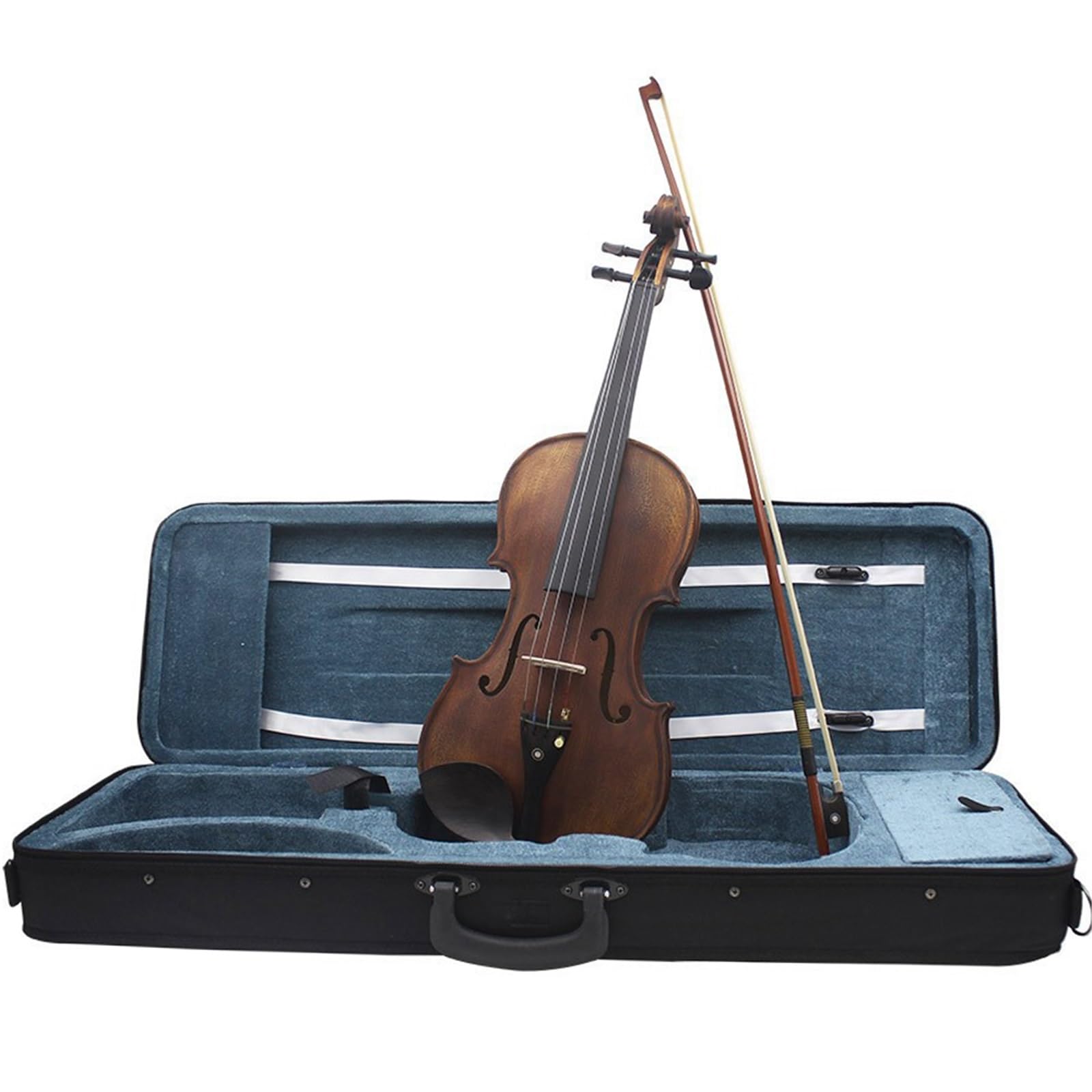 Kit Di Violino Professionale Violino Per Adulti Junior In Legno Massello Fatto A Mano 4/4 E Asciugatura All'aria Per 5 Anni Violino In Pino Acero E Pino