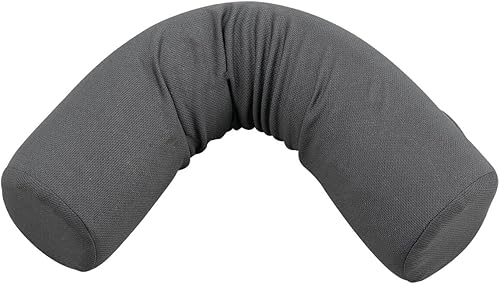 Miniatura 4 de LivingSURETM - Almohada giratoria de espuma viscoelástica flexible - Soporte versátil para cuello y cuerpo - Espuma viscoelástica de alta calidad -