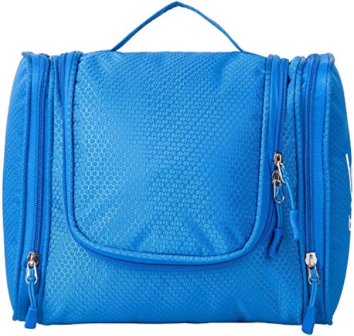 Bago Travel Toiletry Bag for Women and Men - Large Waterproof Hanging Large Toiletry Bag for Bathroom and Travel Bag for Toiletries Organizer -Makeup Bag (Blue)