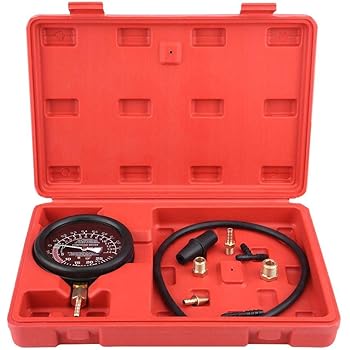 Festnight Kit de Test de Compression de Moteur Testeur de Carburant Professionnel