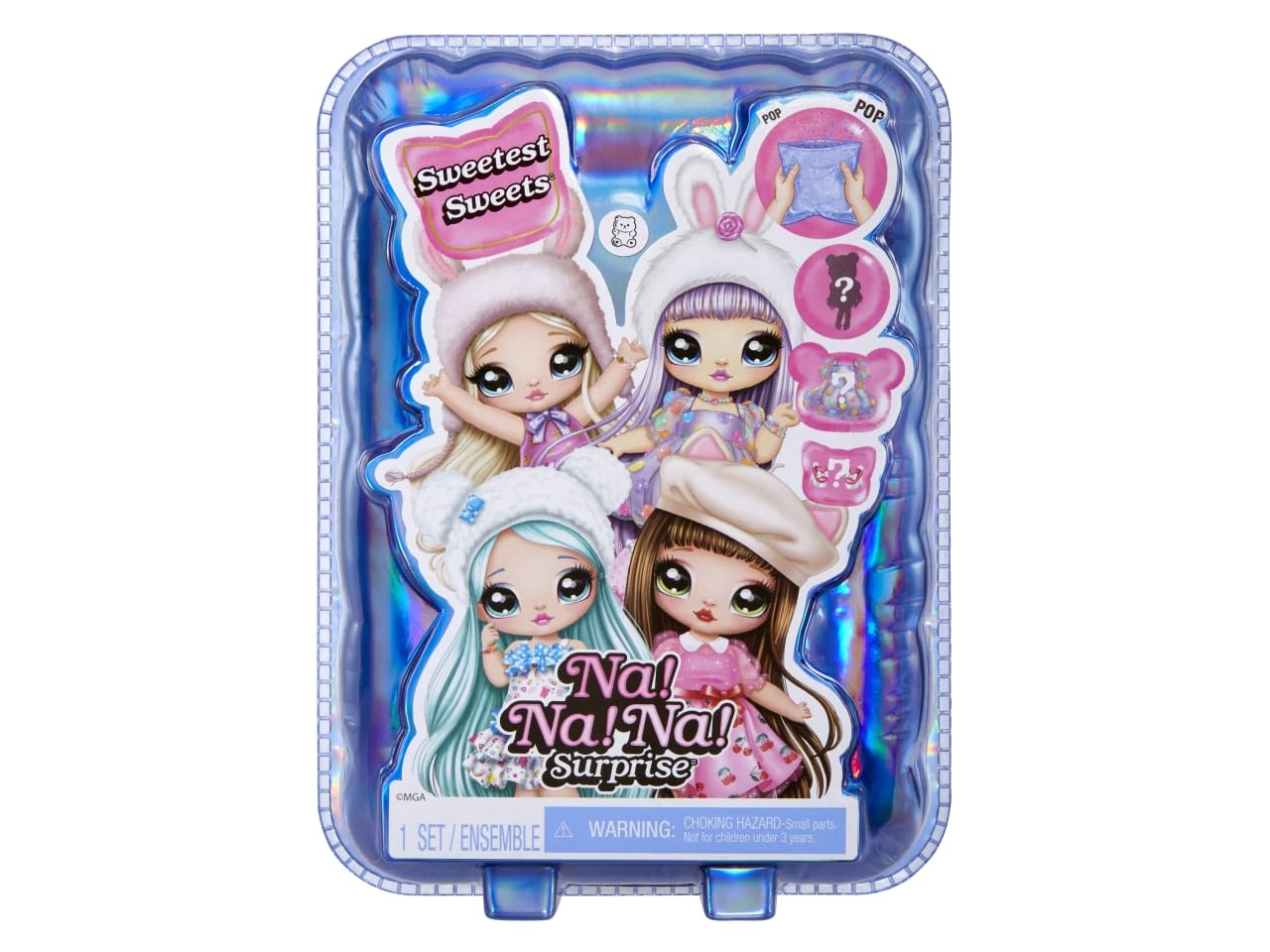 Na Na Na Surprise Miniature Serie 2 - Pacco Misterioso Bambola 10 Cm Con Vestito E Scarpe, Snodata, Collezionabili Per Bambini 4+ Anni