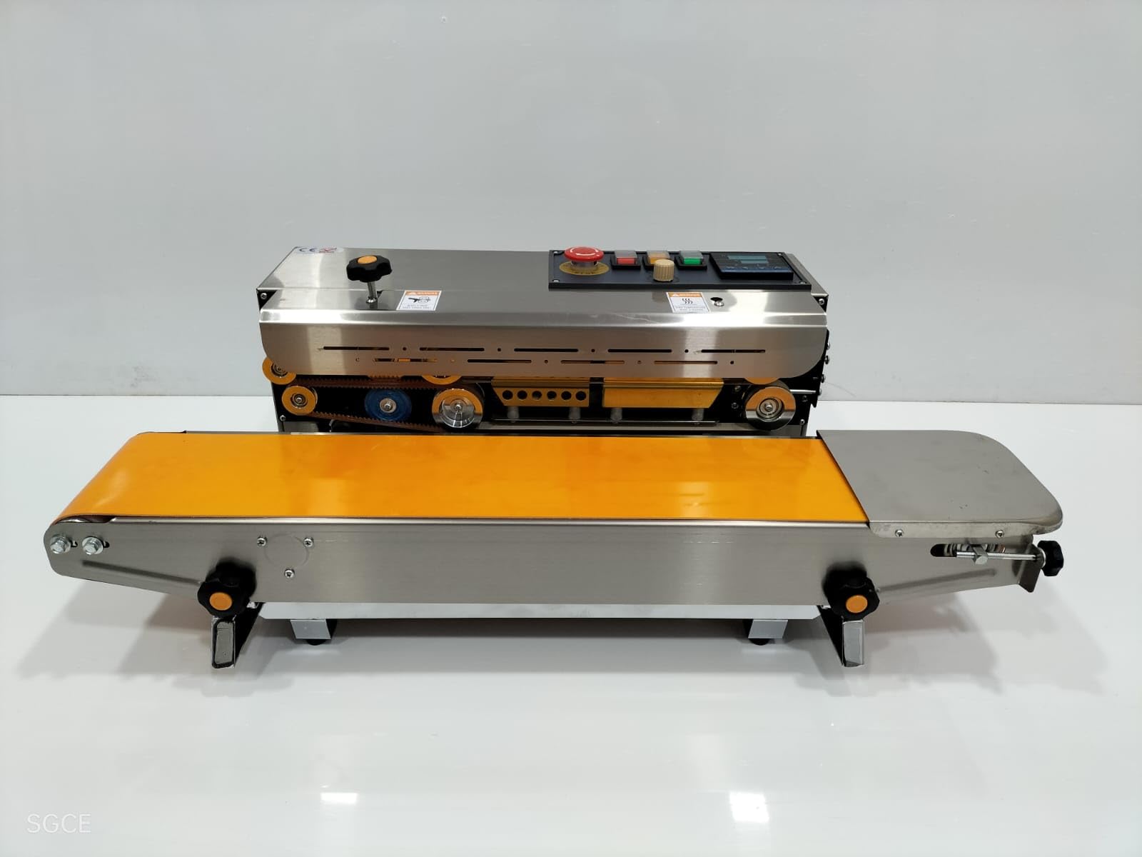 SGCE™ FR-900 SS Continuous Band Sealer | Heavy Duty Horizontal Automatic Band Sealing Machine | Packaging Machine-image-16