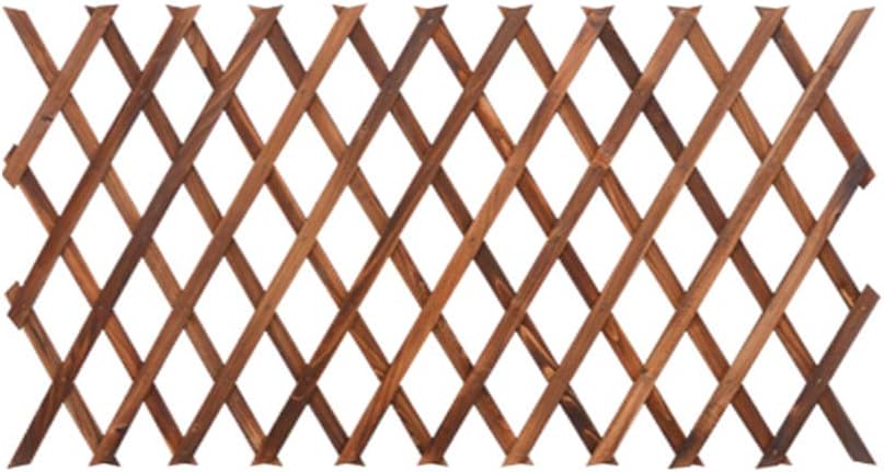 Shanghaipop Wood Wall Trellis Expanding Garden Flower Plant Climbing 150X30cm (B)