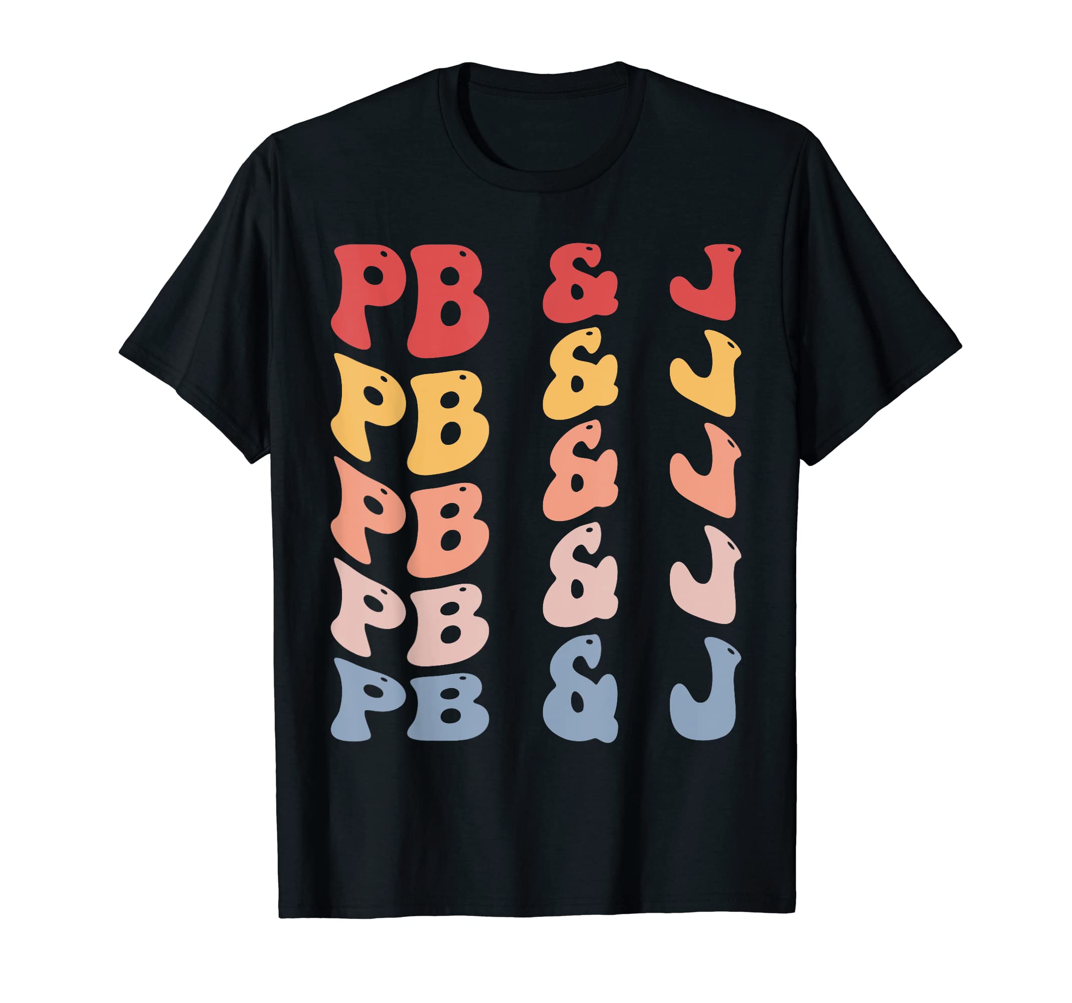 PB & J Peanut Butter and Jelly GiftsPB & J Groovy Peanut Butter and Jelly T-Shirt
