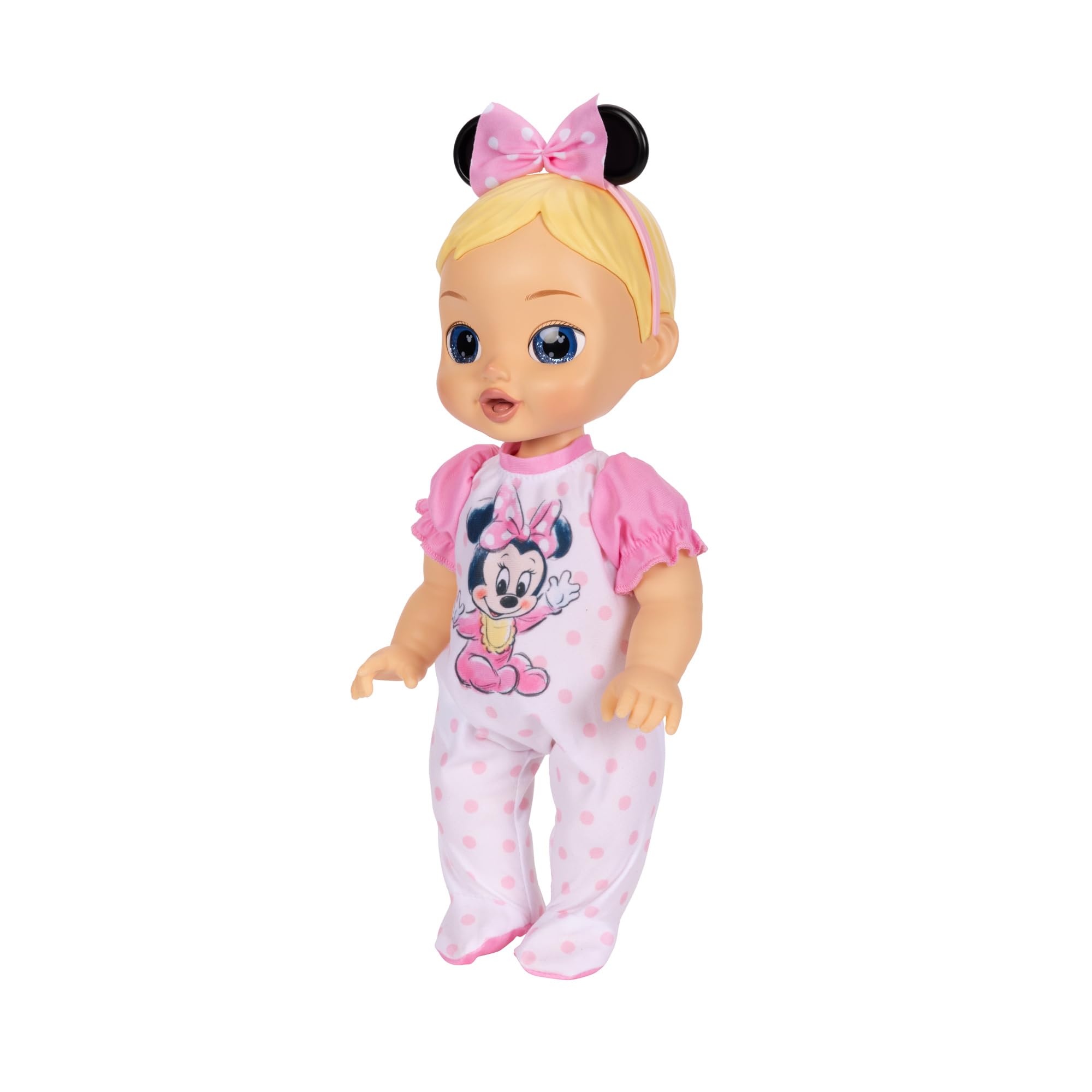 Disney Deluxe Feature Doll: Minnie - Blonde hair, niebieskie oczy