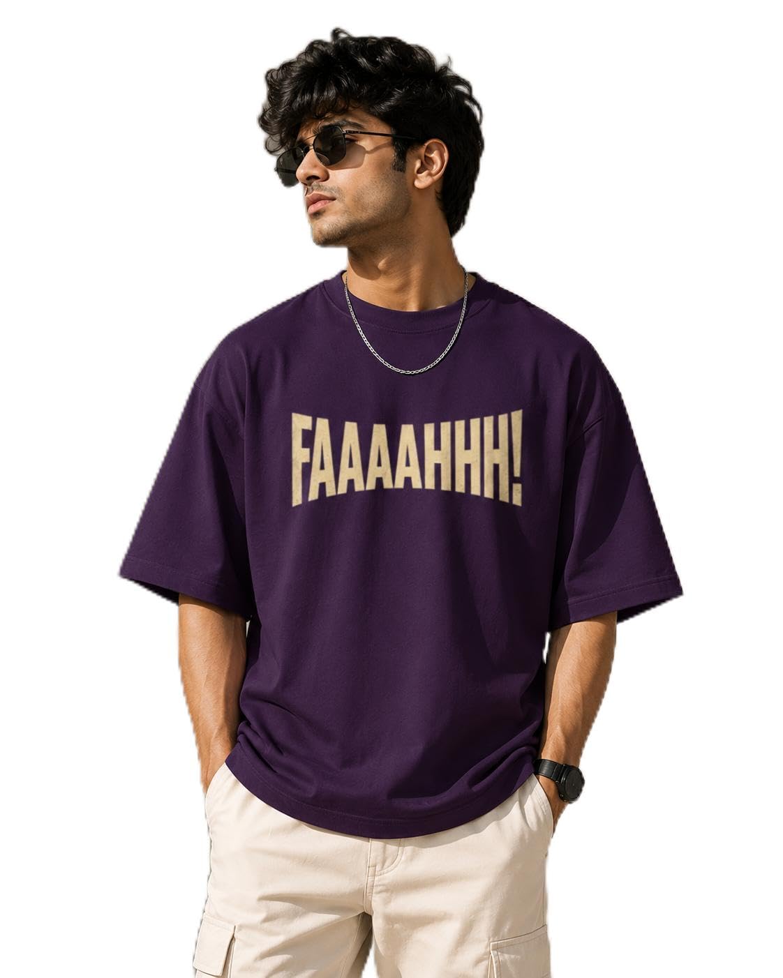 FAAAAHHH! Graphic Oversized T-Shirt-picture-26