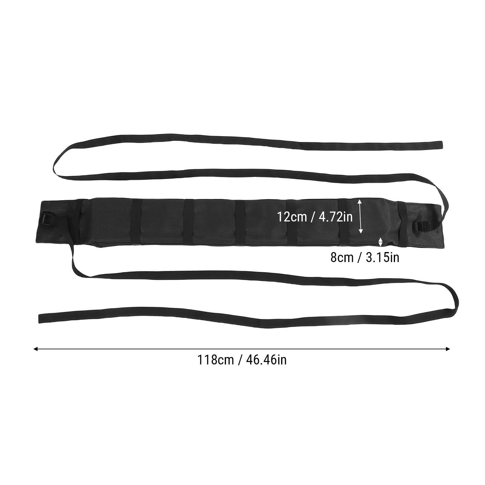 Car Soft Roof Rack Pads, 2pcs Universal Anti Slip Roof Rack Pads für Kajaks, Surfboards – Passt zu SUVs, Limousinen, 2/4 Türigen Autos