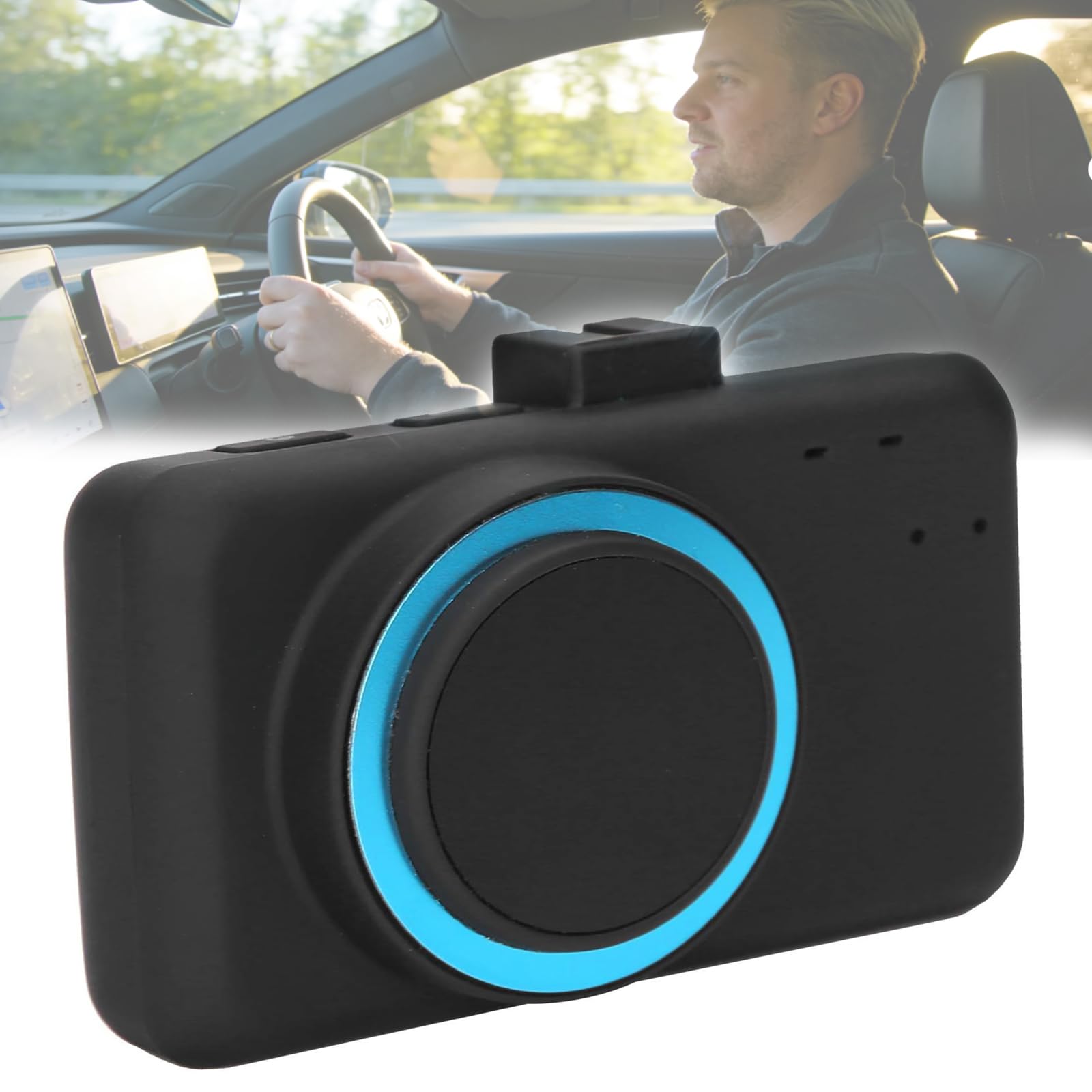 Alarmgerät Für Übermüdete Fahrer, Warnalarm Für Übermüdete Autofahrer, Gesichtserkennung, Pupillenerkennung, Mit Kontinuierlicher Erinnerungsfunktion, Für Langstreckenfahrten