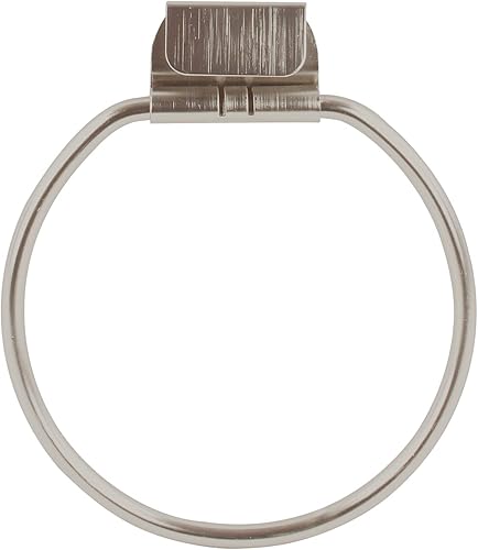 Miniatura 5 de Spectrum Diversified Toallero, sobre la puerta del gabinete, níquel cepillado pequeño