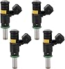 4PCS Fuel Injectors Fit For Mercury & Mariner Outboard Parts by HP & Liter 75 65 80 90 115 HP 2B095049 & Up-Cat, For Mercury Assemblies, 150 4-Stroke # 8M6002428