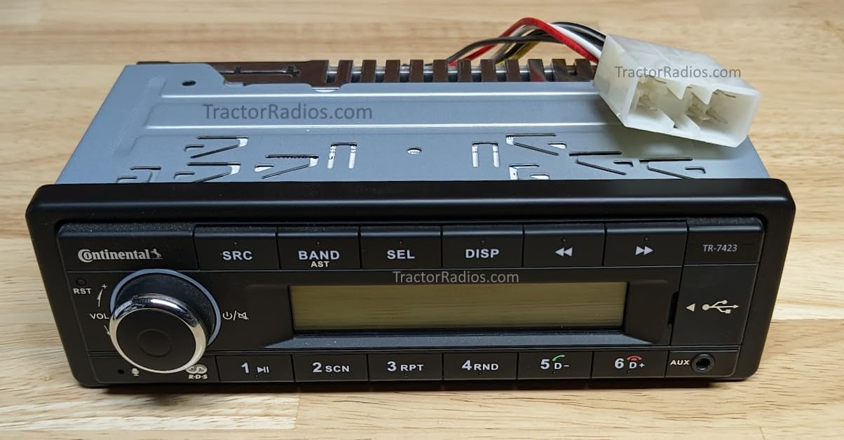 24 Volt Radio For Komatsu WA Loader AM/FM/WB/USB/Aux In/ Bluetooth - Foto 13