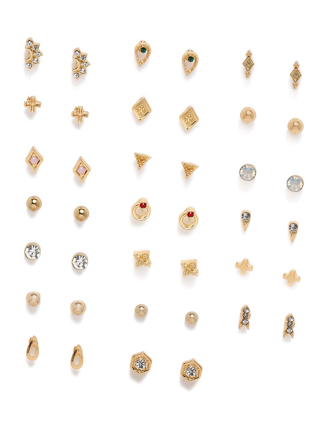 See full amazon price history chart for ZAVERI PEARLS Stud Earrings for Women (Golden) (ZPFK9913) ZAVERI PEARLS Stud Earrings for Women (Golden) (ZPFK9913) (B08Q3FTYLB) Amazon Price History, Amazon Price Tracker
