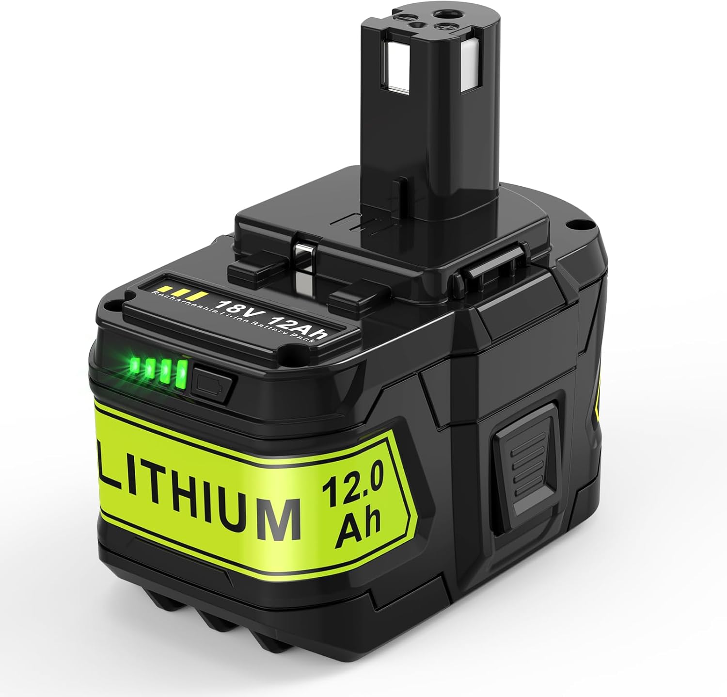 ARyee 12.0Ah 18V P108 P109 Replacement for Ryobi 18V Battery P102 P103 P104 P105 P107 P106 Compatible with Ryobi ONE+18Volt Cordless Power Tool Battery