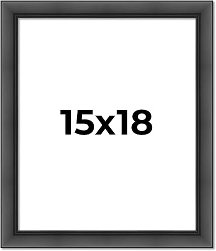 Miniatura 22 de Poster Palooza Marco de fotos contemporáneo de madera dorada antigua de 15 x 18 pulgadas, acrílico UV, respaldo de tablero de espuma y accesorios