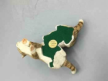 Amazon.co.jp: 英国 シェラット＆シンプソン 茶トラ 猫 置物