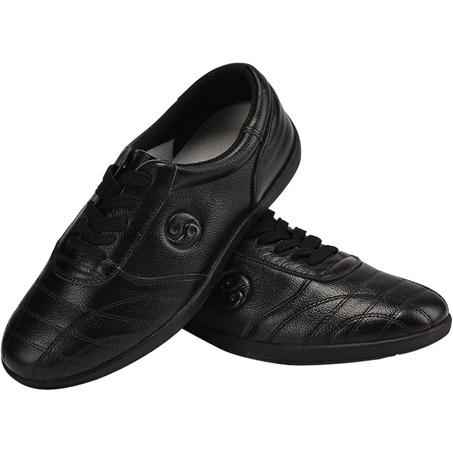 Tai Chi Shoes Martial Arts Shoes Oxford Rubber Sole Qi Gong Kung Fu Shoes Non-Slip Breathable Taekwondo Shoes for Men and Women