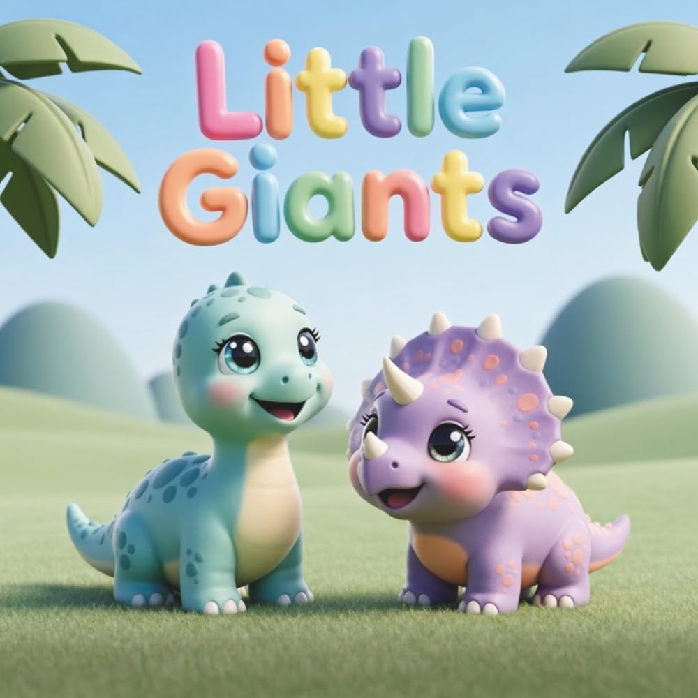 Little Giants: Toddler Coloring Book with | Easy, Simple, & Bold Lines