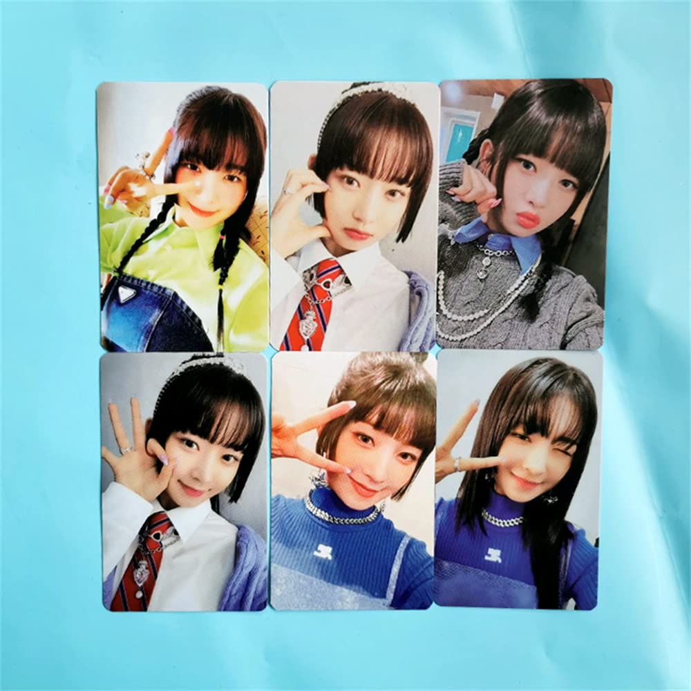 HAIHUANG 6PCS IVE New Album LOVE DIVE LOMO Cards KPOP Photocards