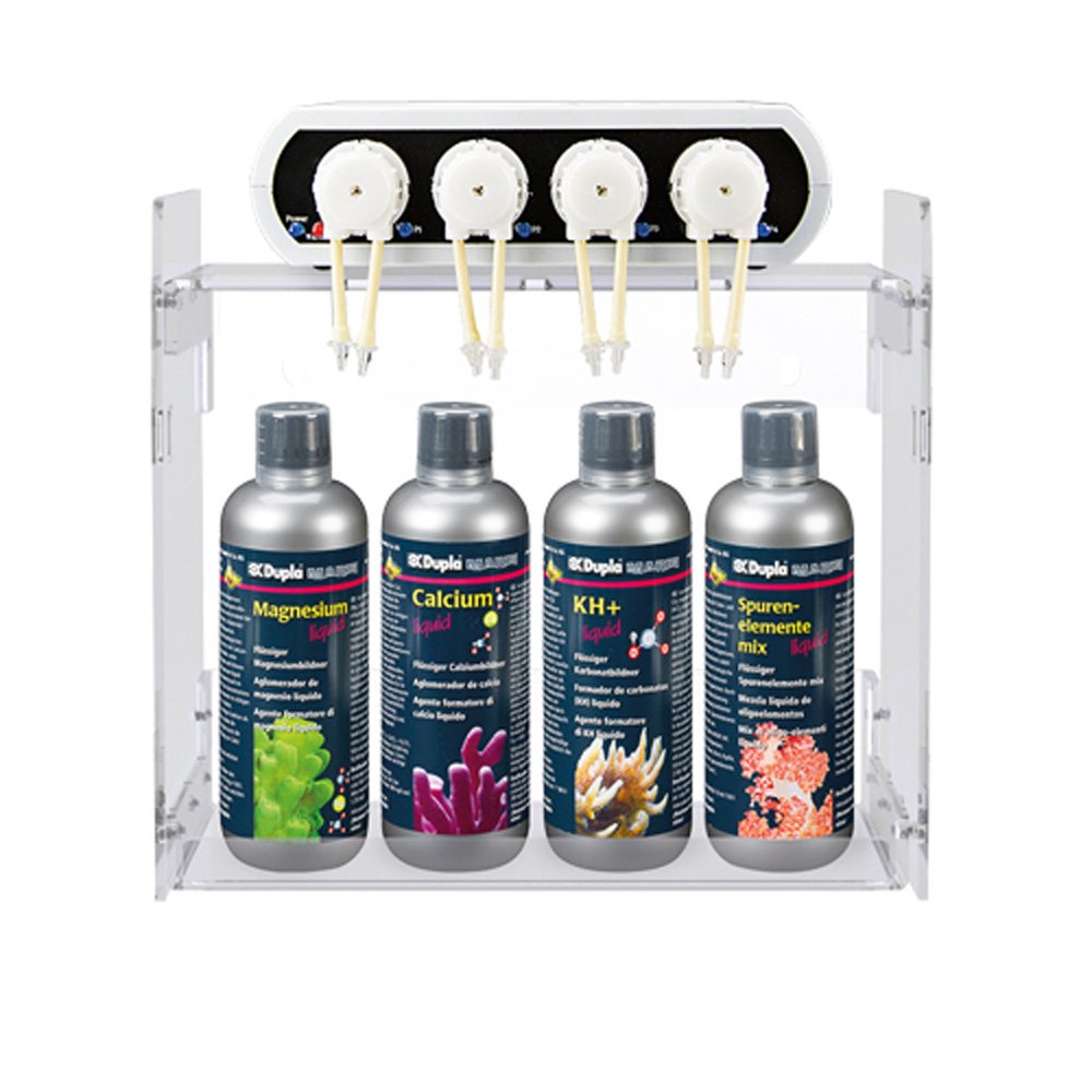 Dupla Marin Dosing Rack Smart I Moderner Depotständer für Dosieranlagen I Stand- oder Wandmontage möglich I Wandmontage bis max. 8 kg Belastung