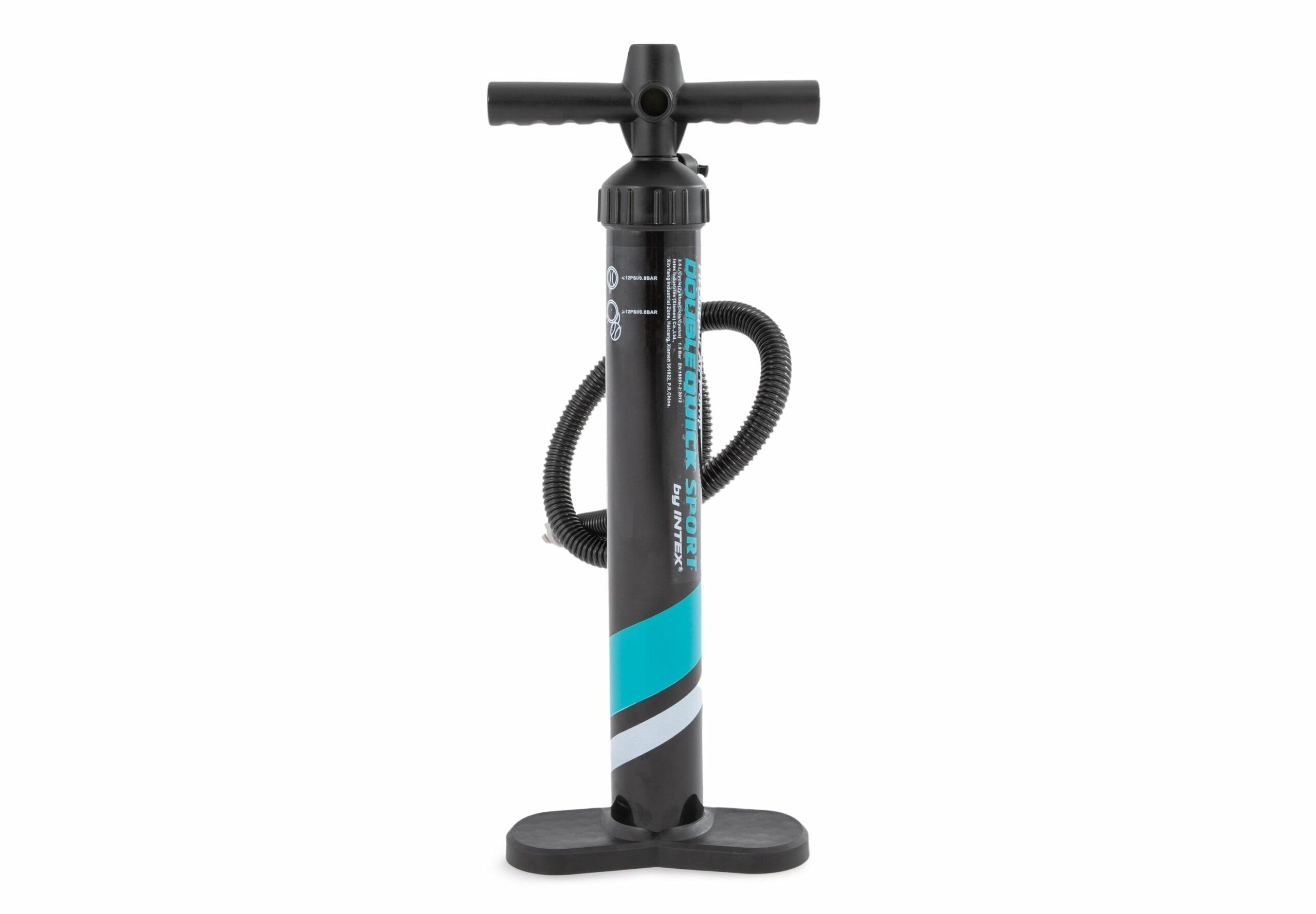 Intex 68241NP - Aqua Quest 240 SUP Gonfiabile, con Pompa Manuale e Remo da 216 cm, PVC, Multicolore, 244x76x13 cm