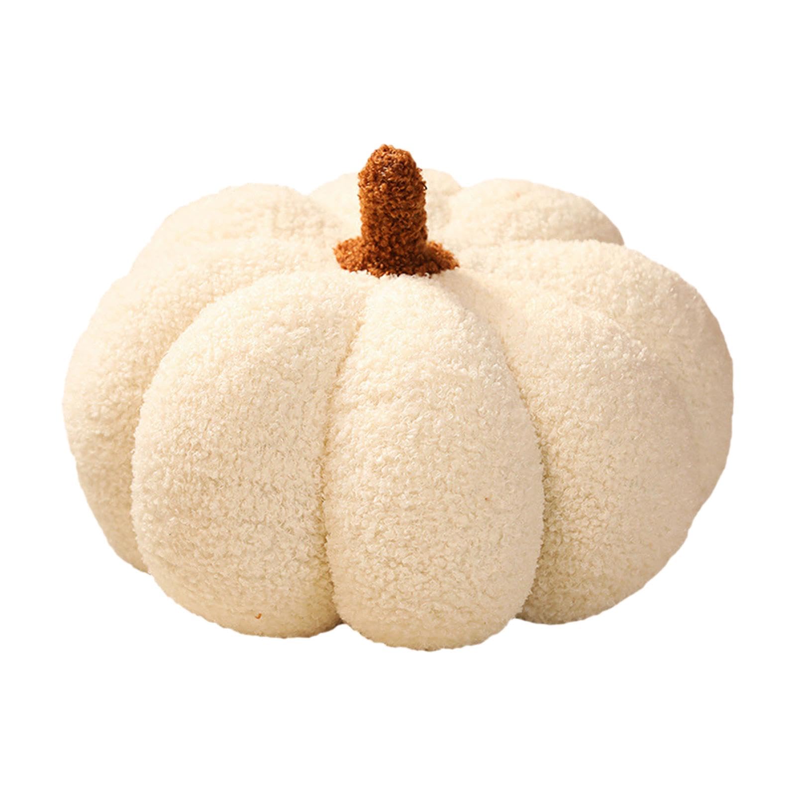 pumpkin pillows plush decorative sofa cushion for car bedroom sofa white-home & garden - home d?©cor - pillows