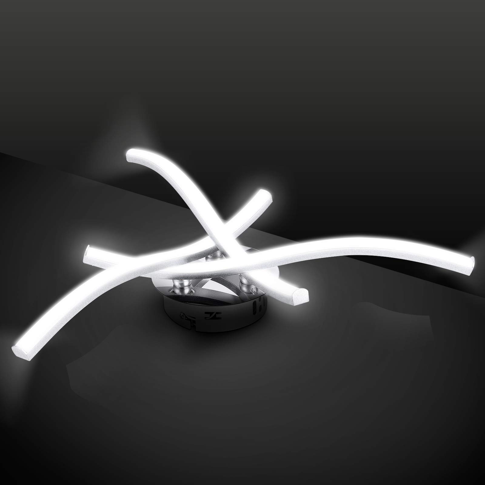 Buy TYCOLIT LED Ceiling Light, 18W Modern Curved Design LED Ceiling