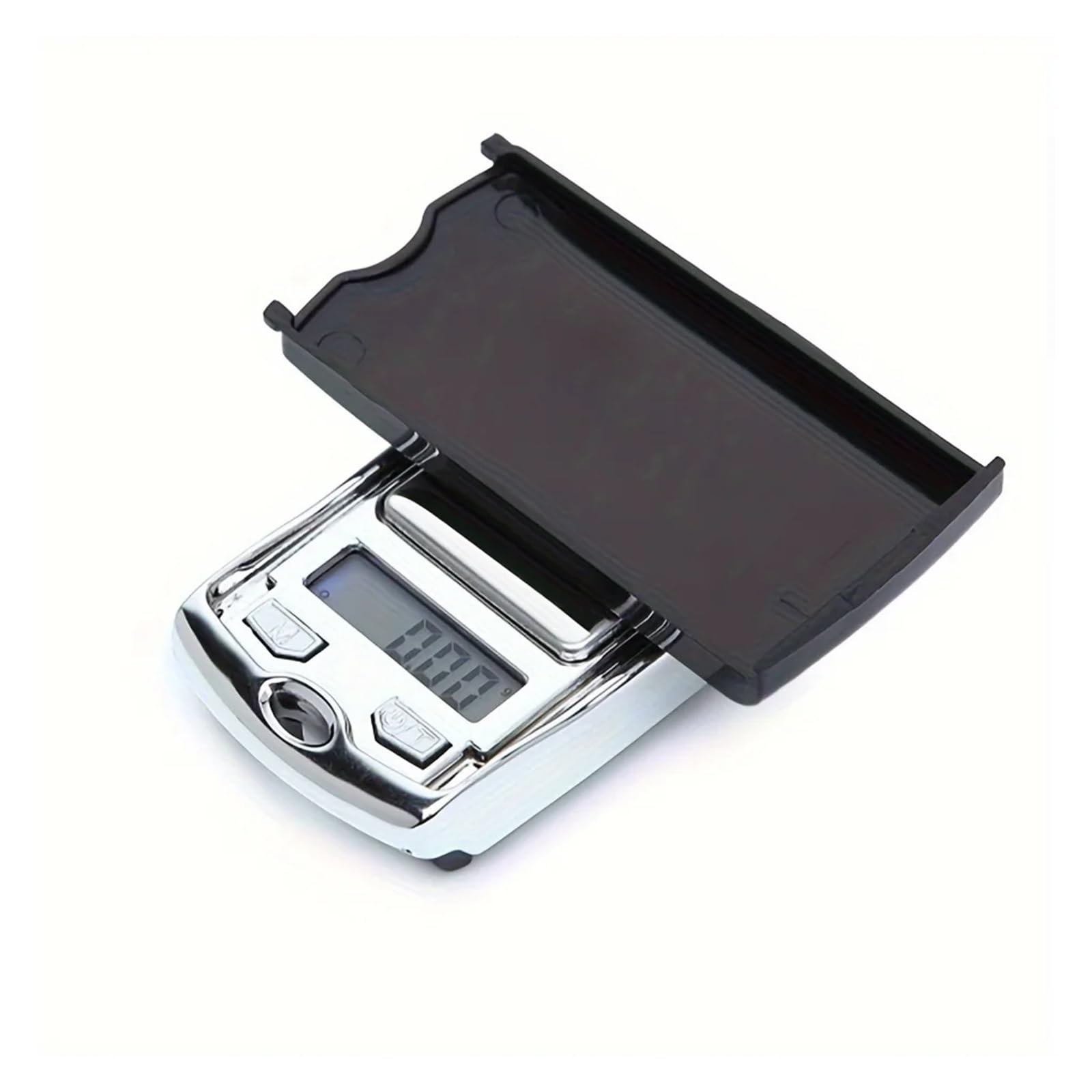 Skala ważenia, Miniaturowa elektroniczna waga kuchenna, cyfrowa kieszonkowa, kształt kluczyka samochodowego, dokładność 0,01 g, 1 dla podróży, zakupów, poczty(0.01g-200g)