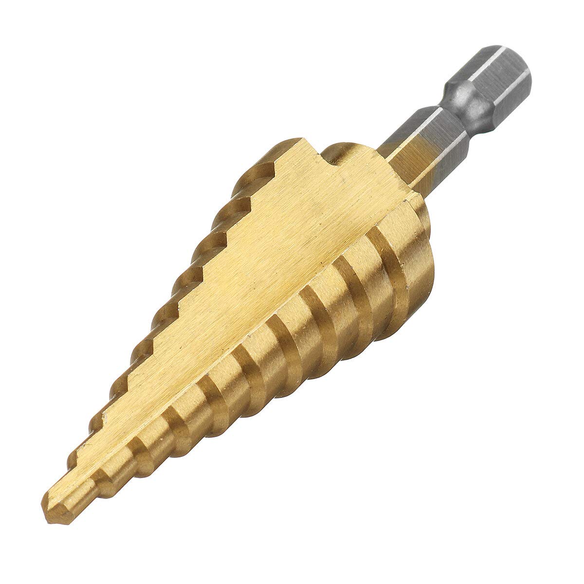 1/3PCS 4-12/20/32mm Juego de brocas escalonadas Cortador de orificios cónicos Broca chapada HSS (Size : 3PCS-LARGE)