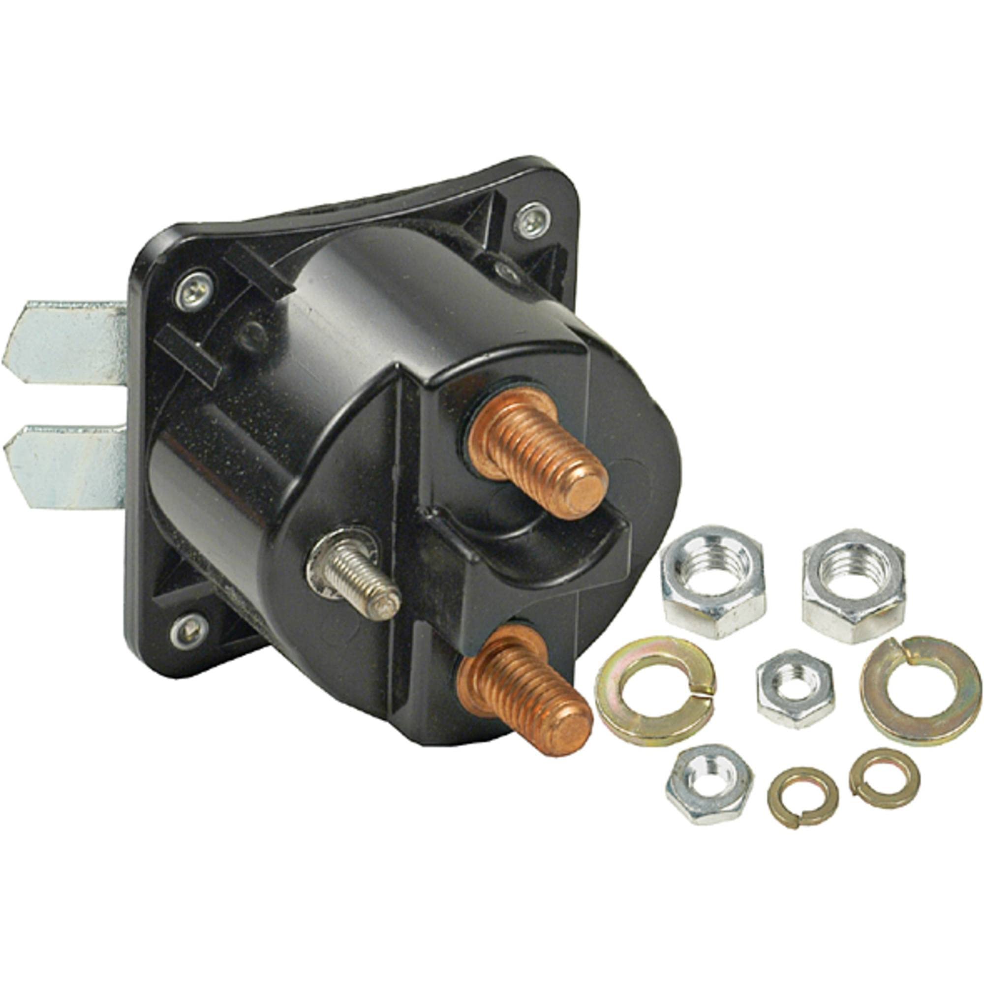 DB Electrical New Solenoid Compatible with/Replacement for 15-544 12V 100 Continuous Amps 200 Surge Amps J&N 240-20009 Prestolite SAZ4201FY-image-10