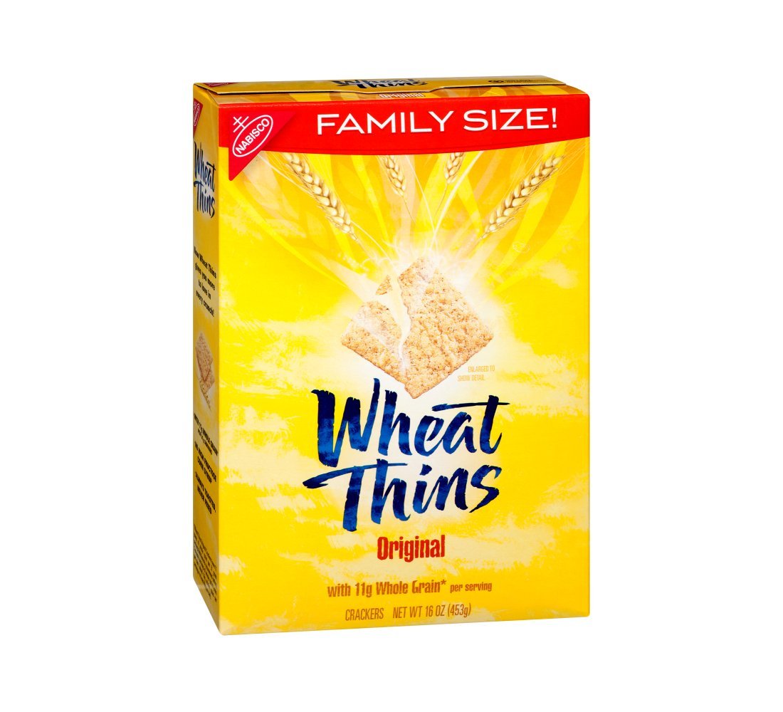 Nabisco Crackers Original - 6 Pack by Wheat Thins – Package size of 16.0 oz, Pack of 6, Model 4400000225