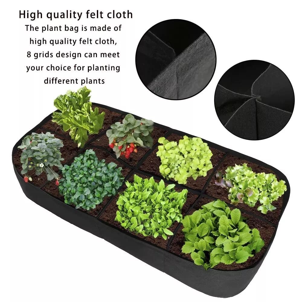 Sac de Plantation de Jardin Feutre Pomme de Terre Plateau de semis de légumes Sacs de pépinière bonsaï Pots de Fleurs Sac de Culture de graines Outil de Jardin