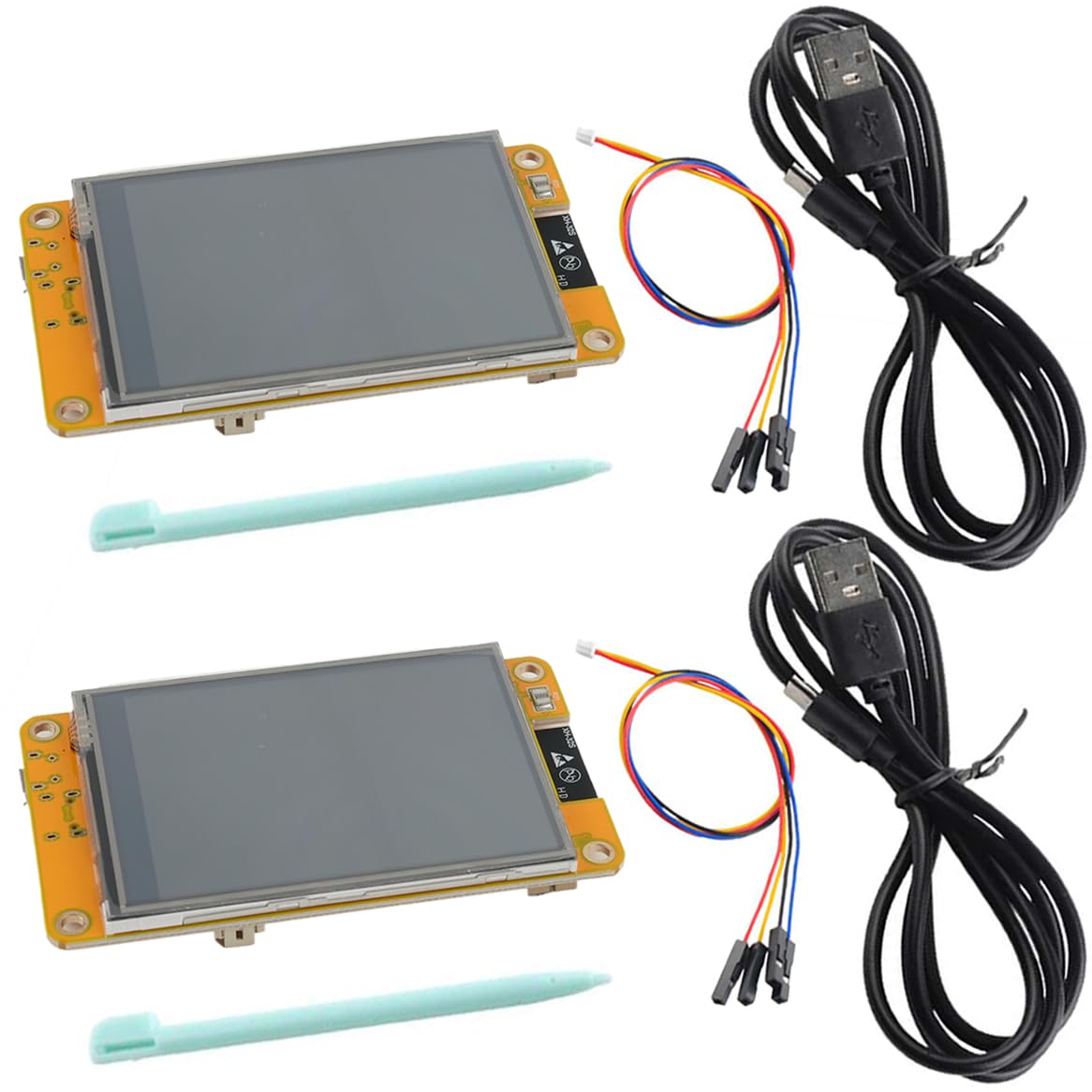 2 módulos de pantalla TFT LCD ESP32-2432S028R de 2.8 pulgadas ESP32