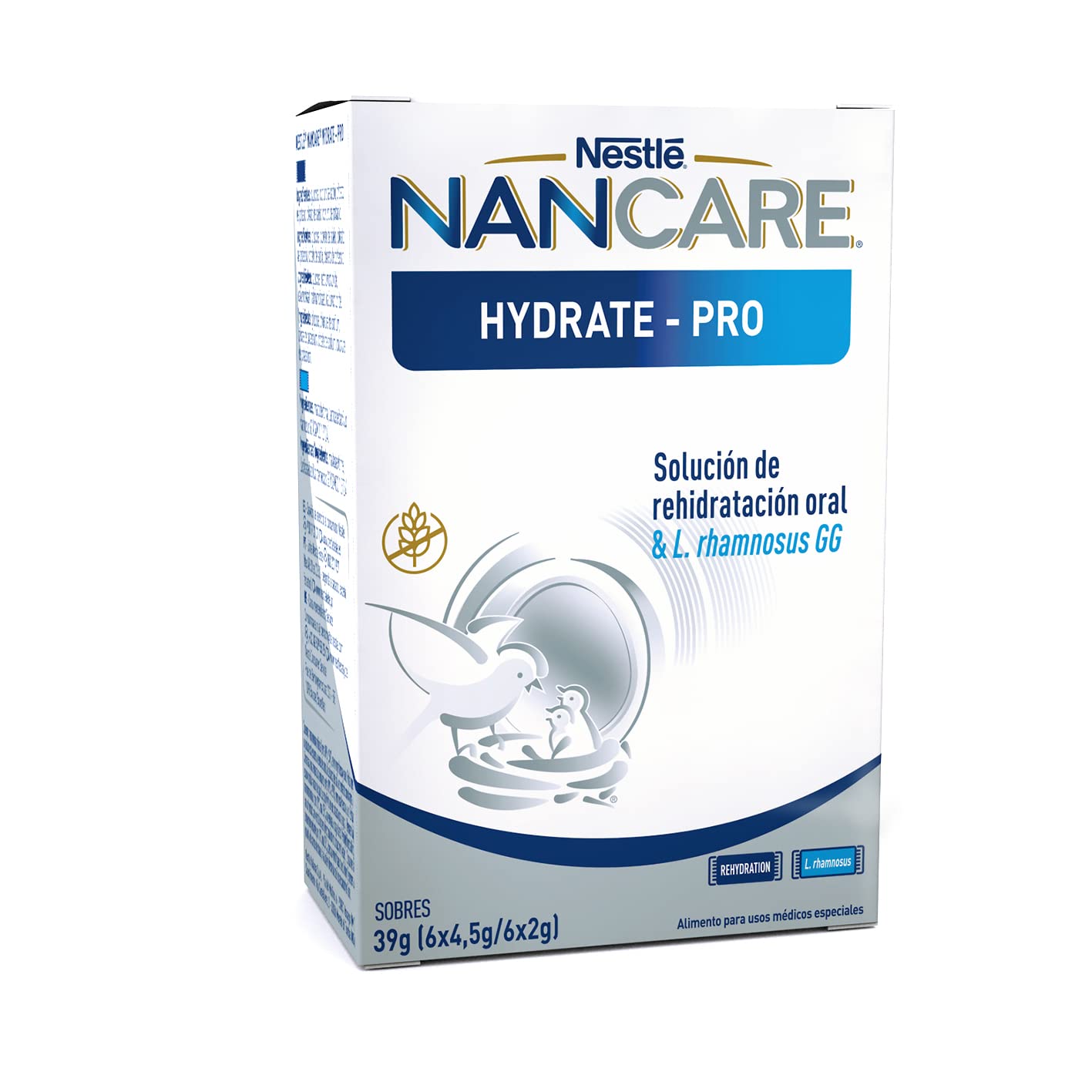 Nestlé NANCARE HYDRATE-PRO - Polvo 6(4,5g+2g) - Complemento infantil