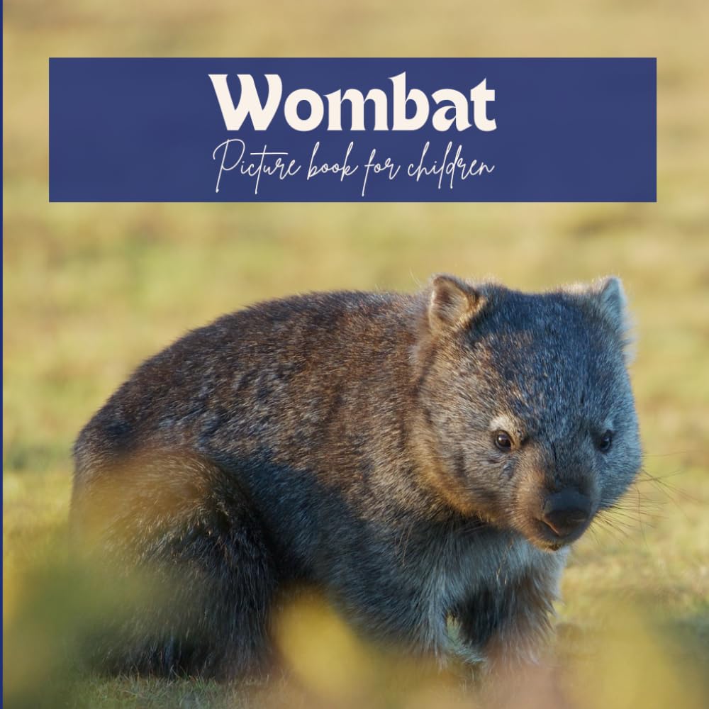 Wombat: Picture book for children