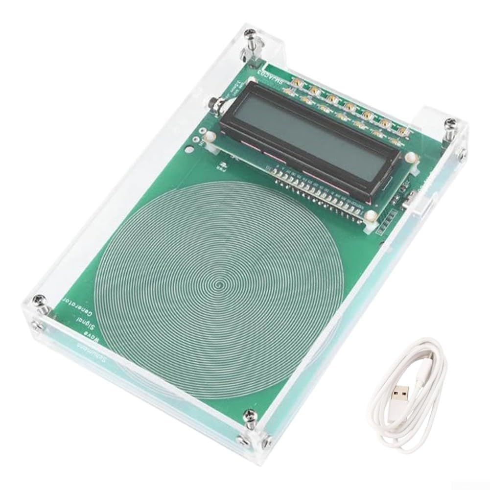 Frequenzgenerator V2 mit einstellbarer Frequenz von 0,1 Hz bis 30 kHz mit SchumannWave Resonanz 7,83 Hz USB- und DC-Stromoptionen für Stressabbau