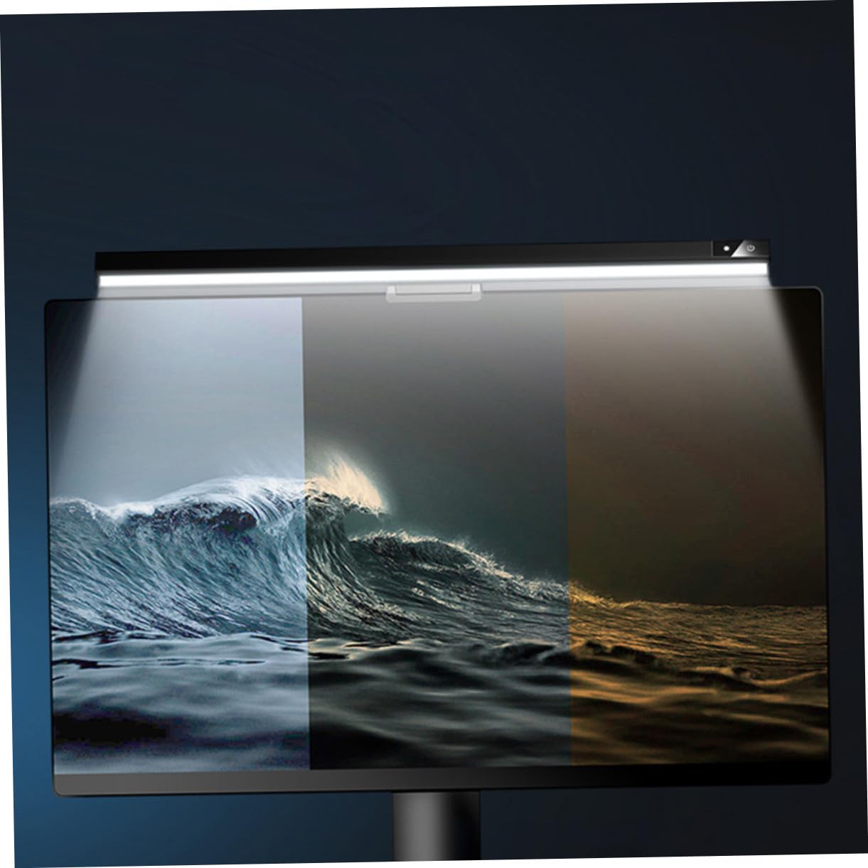 Hemobllo Lámpara LED para Monitor USB Cuidado Visual, Barra de Luz Abs para Oficina y Hogar
